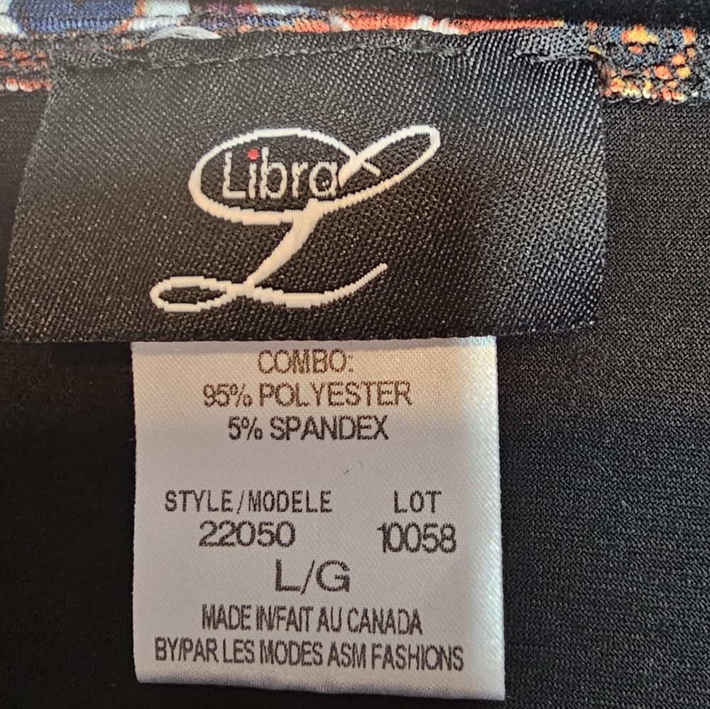 Libra Cowl Neck Patchwork Tunic - image 5